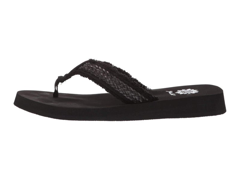 Yellow Box Women's Fianni Sandal, Black, 10 M US - Image 5